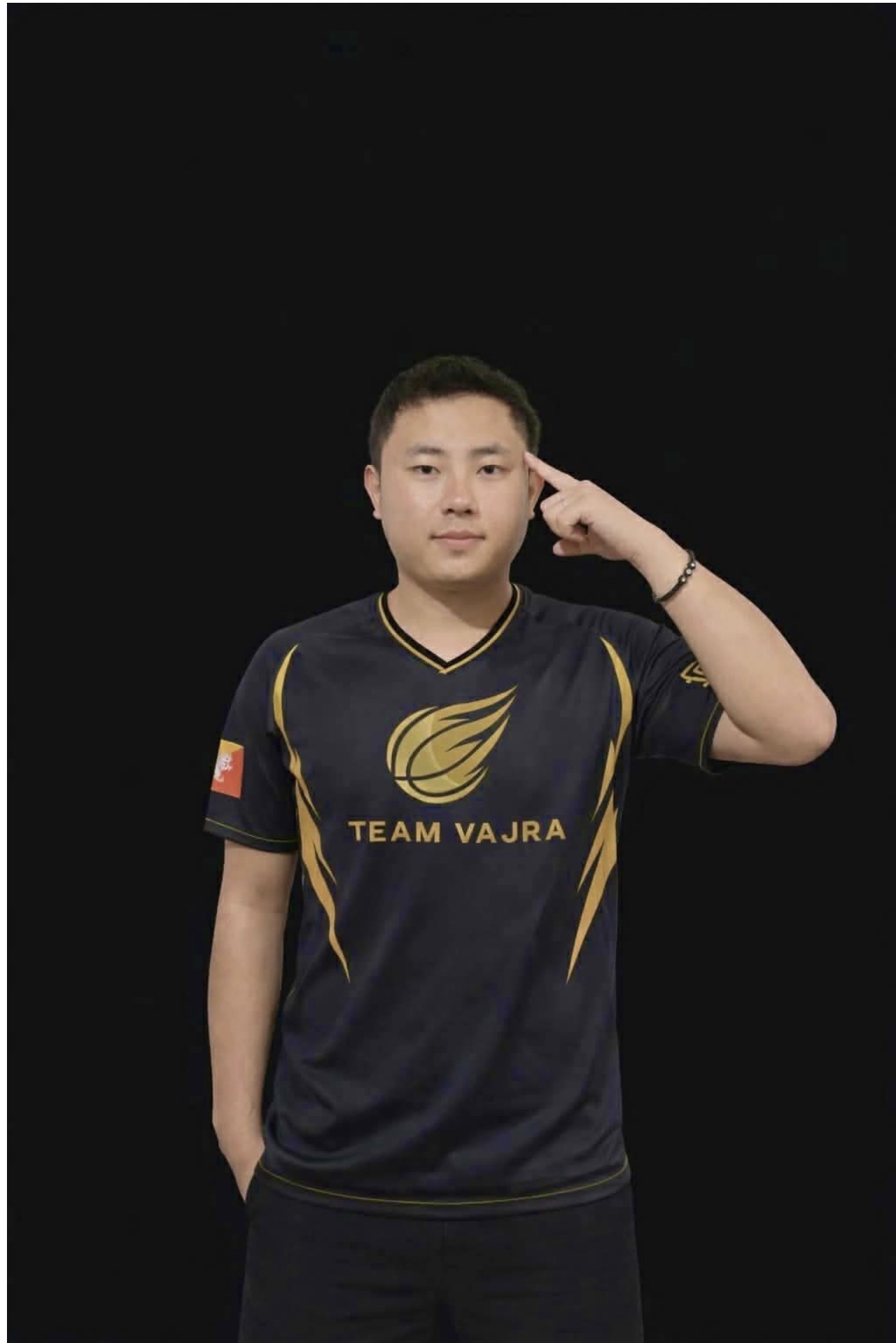 Ugyen Tenzin, in-game name VajraUTk¹3٭, Team Vajra Support